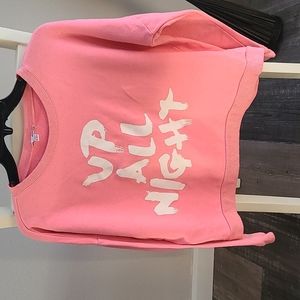 Bongo Pink Mid-Drift Sweater XL